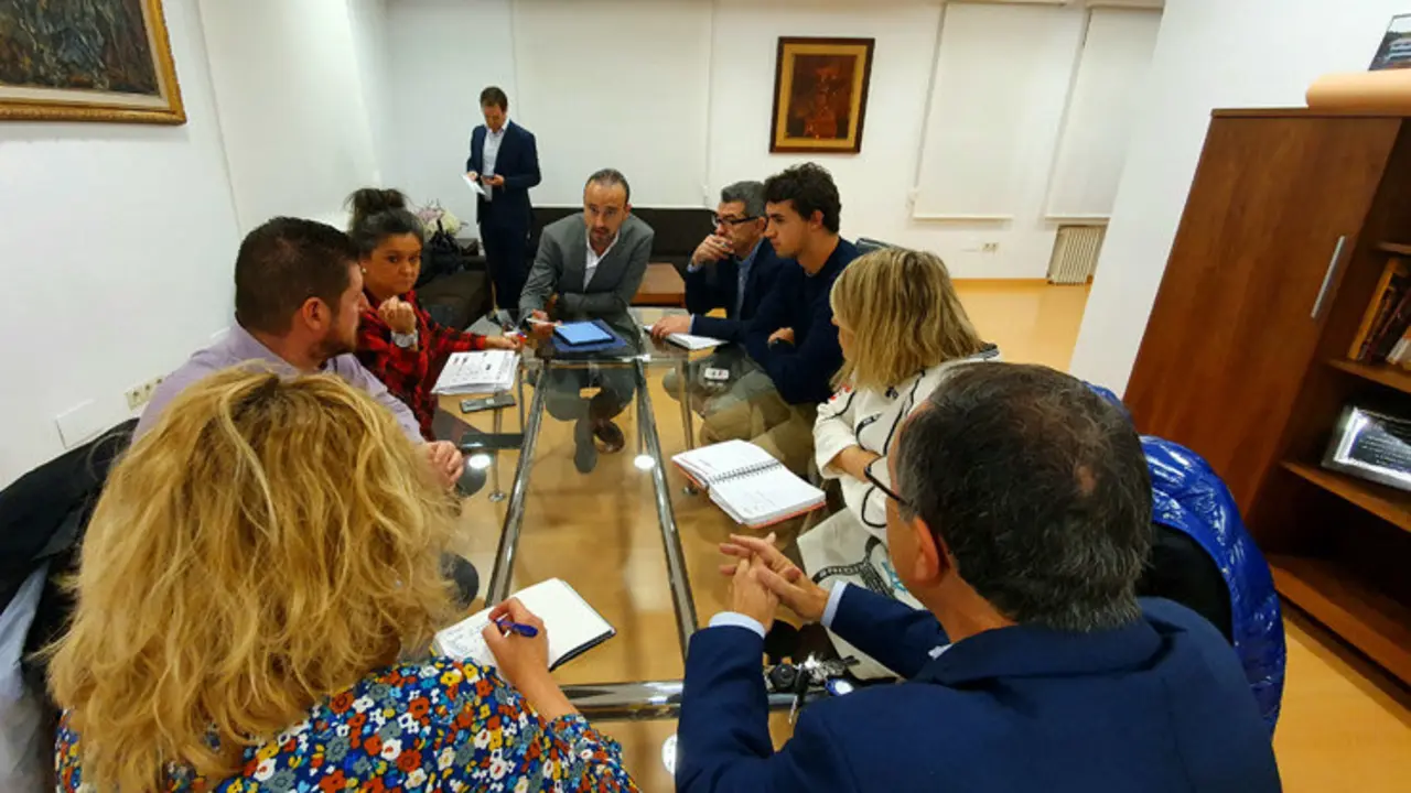 Reuni&oacute;n del equipo de Gobierno