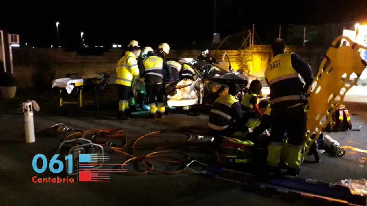 Imagen del accidente