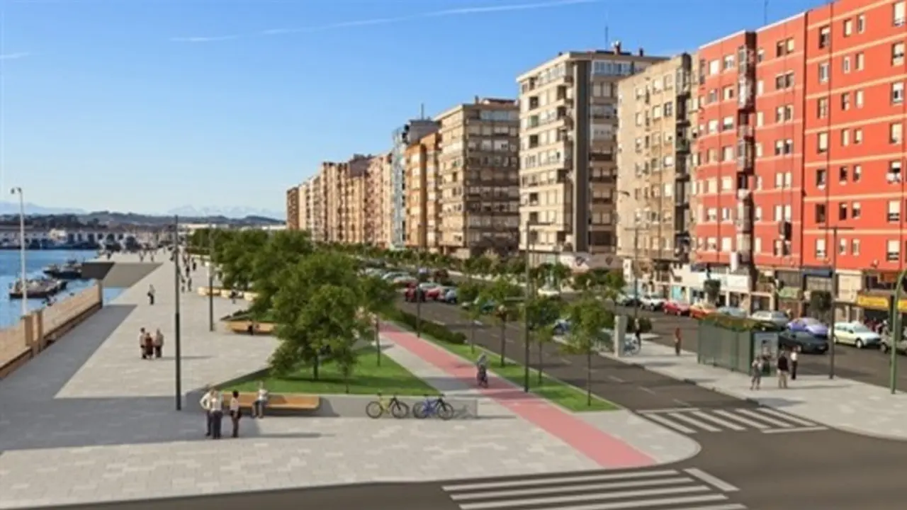 Calle Marqu&eacute;s de la Hermida de Santander