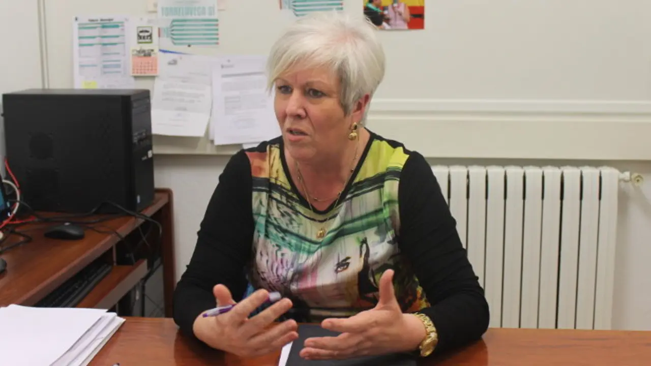 La secretaria general de Torrelavega S&iacute;, Blanca Rosa G&oacute;mez Morante