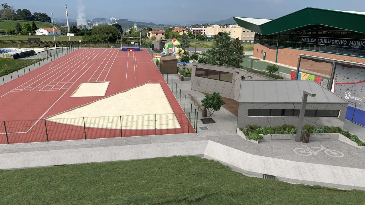 Nueva zona ludica de Requejada