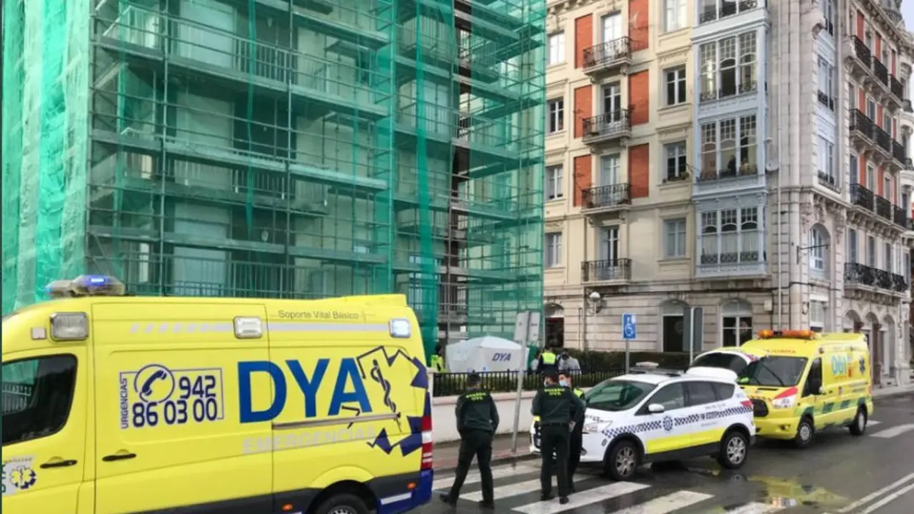 Uno de los fallecidos en este 2020 fue un trabajador que cay&oacute; desde un andamio en Castro Urdiales