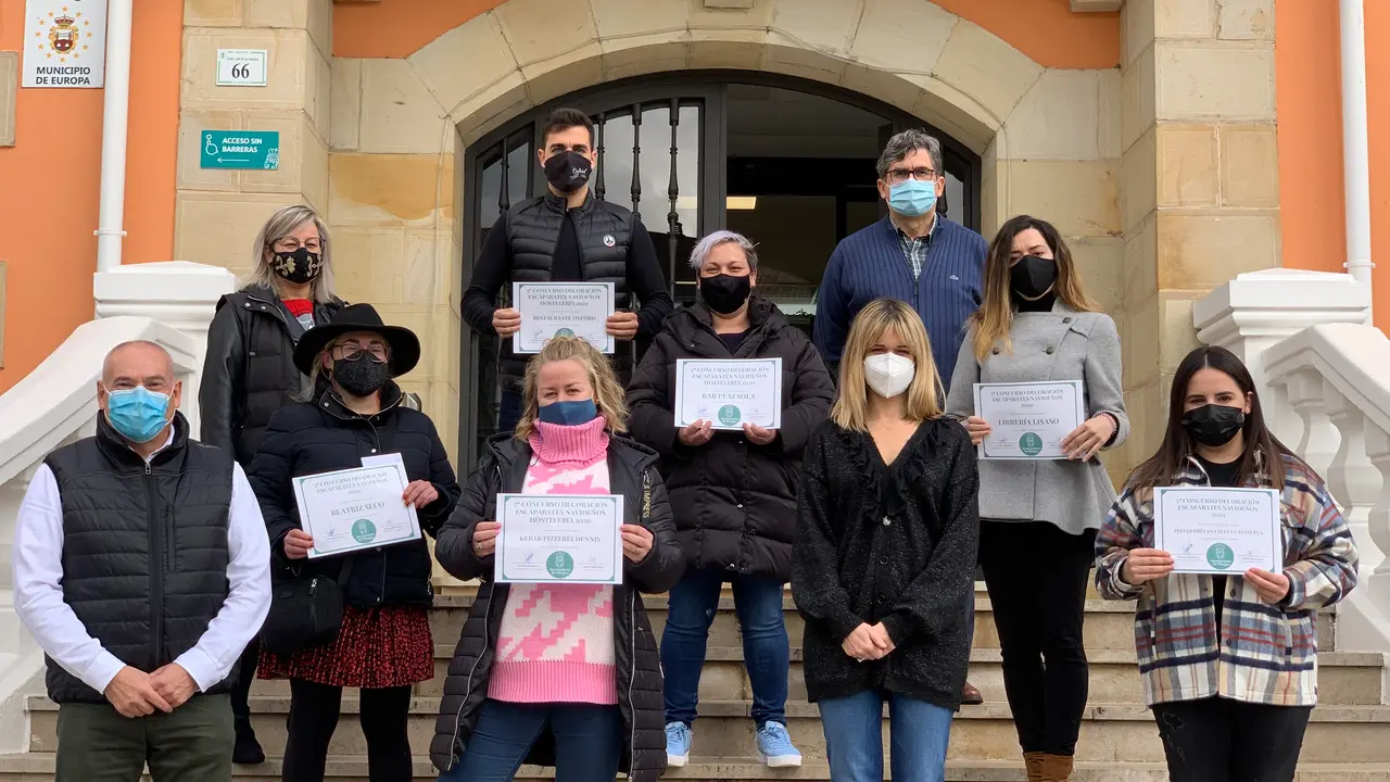 Entrega de los premios del V 'Concurso de escaparates navide&ntilde;os' para el comercio y la hosteler&iacute;a