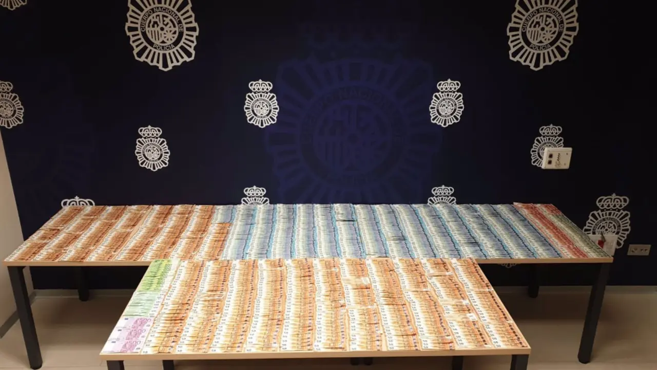 Dinero incautado