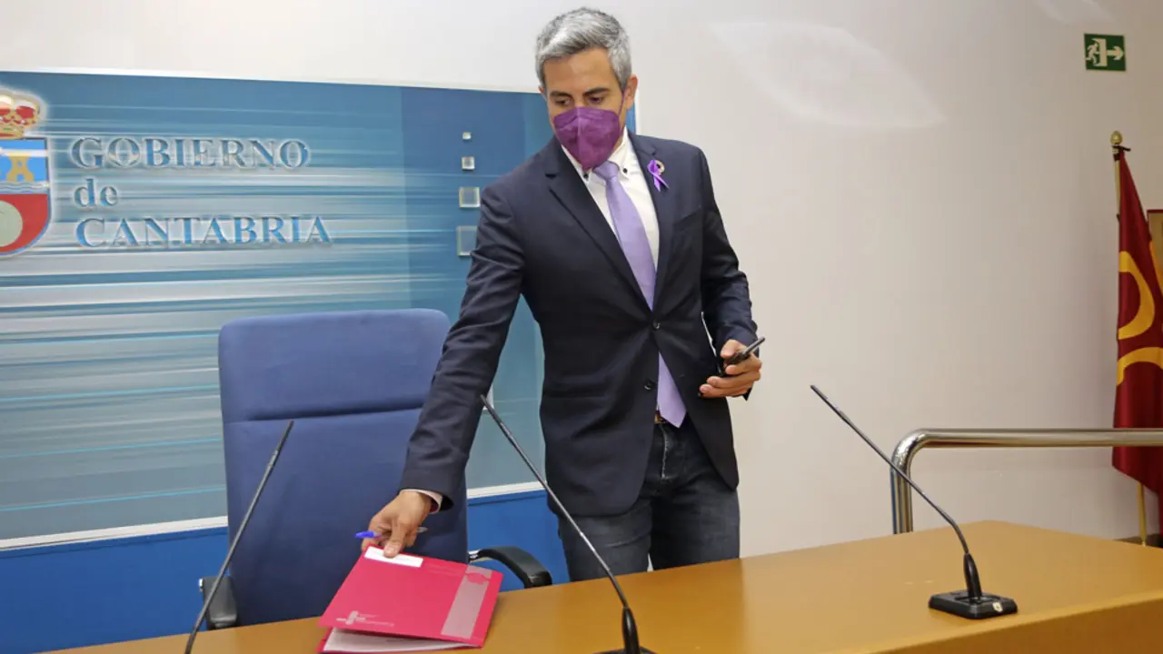 El vicepresidente de Cantabria, Pablo Zuloaga