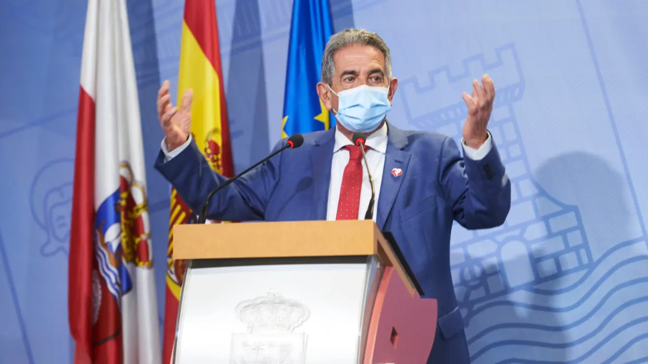 El presidente de Cantabria, Miguel Ángel Revilla