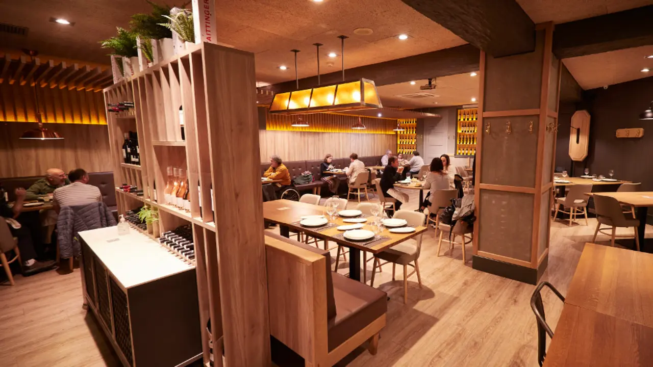 Interior de un restaurante