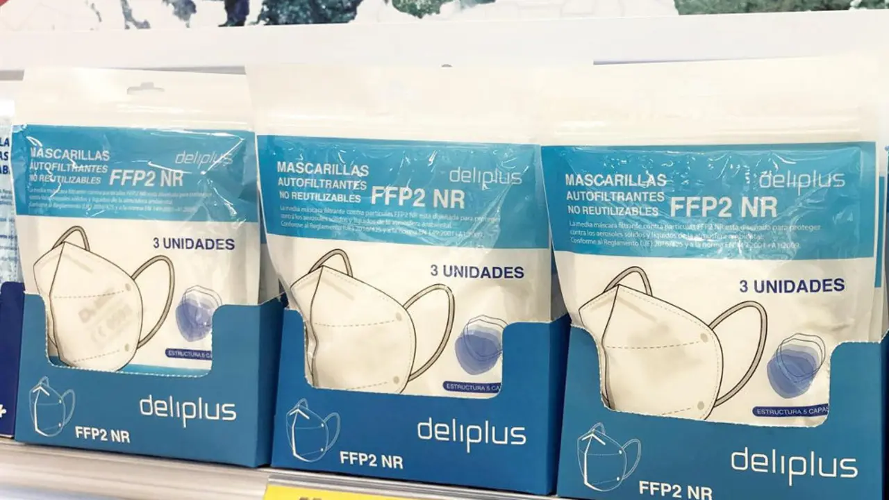 Mascarillas FFP2 de Mercadona