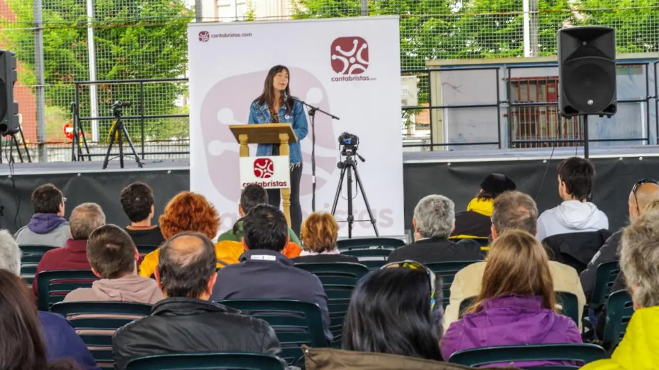 Acto público de Cantabristas