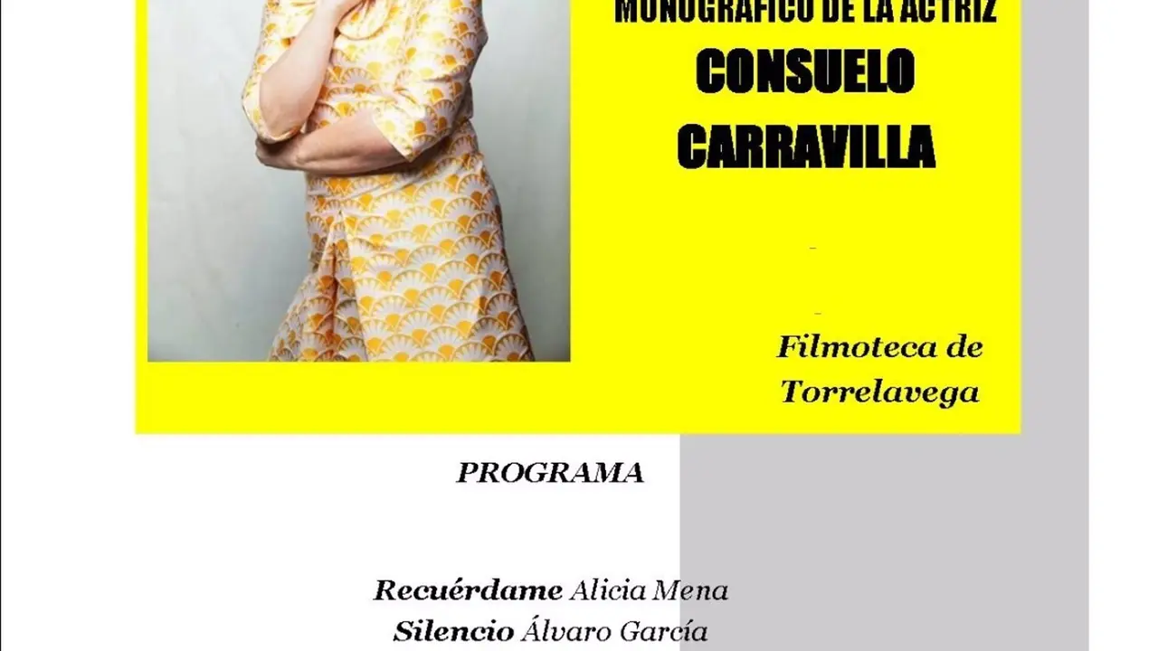 Cartel Consuelo Carravilla
