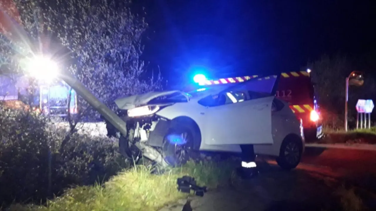 Accidente en Pámanes