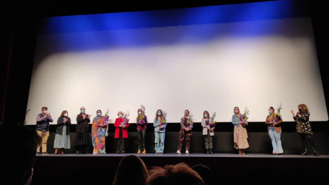 La periodista Coral González, una de las ocho mujeres torrelaveguenses protagonistas del vídeo 'Yo soy 8M' y reconocidas con motivo del Día Internacional de la Mujer