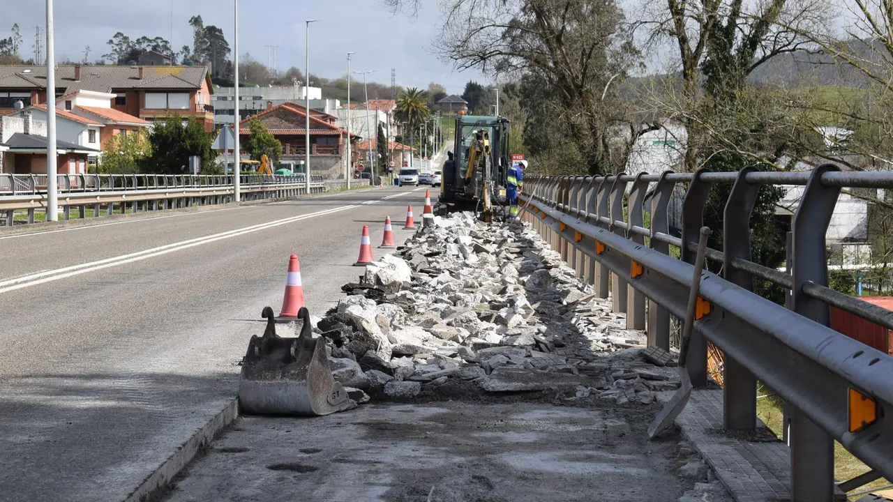 Obras de mejora de la accesibilidad en Piélagos