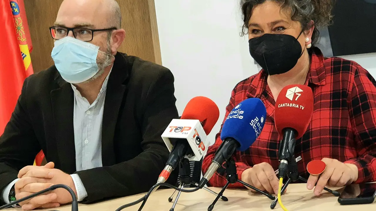 Concejala de Educación y coordinador de Unate