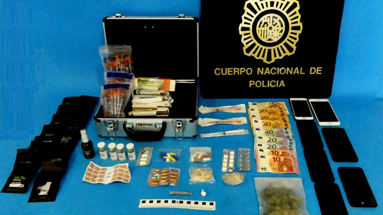 Imagen de lo incautado