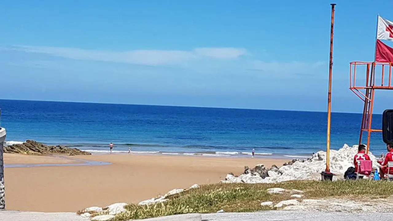La playa de la Virgen del Mar