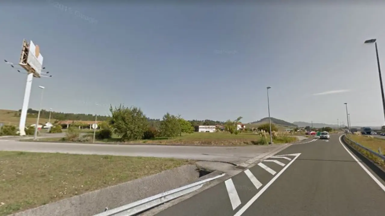 Salida A-67 en el área de servicio de Gornazo