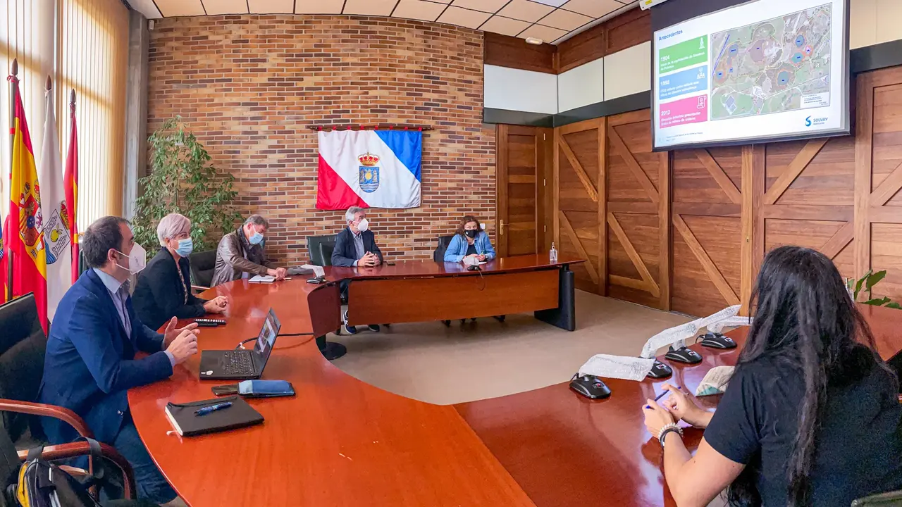 Comisi&oacute;n de seguimiento Solvay-Ayuntamiento de Polanco