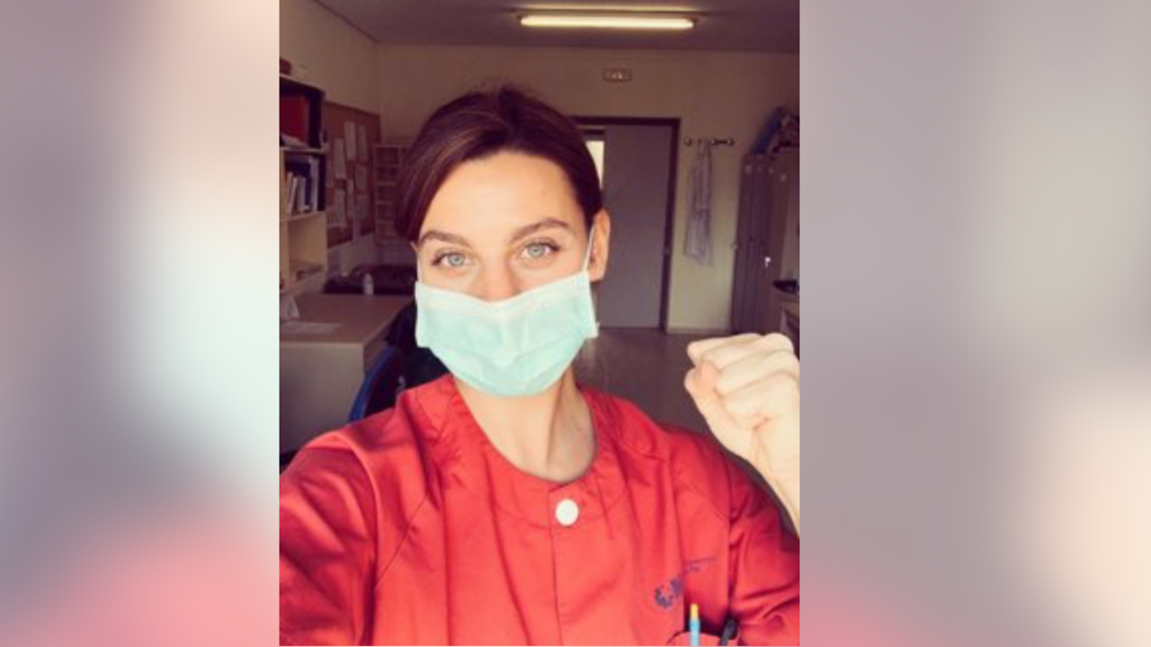 La actriz Clara Alvarado