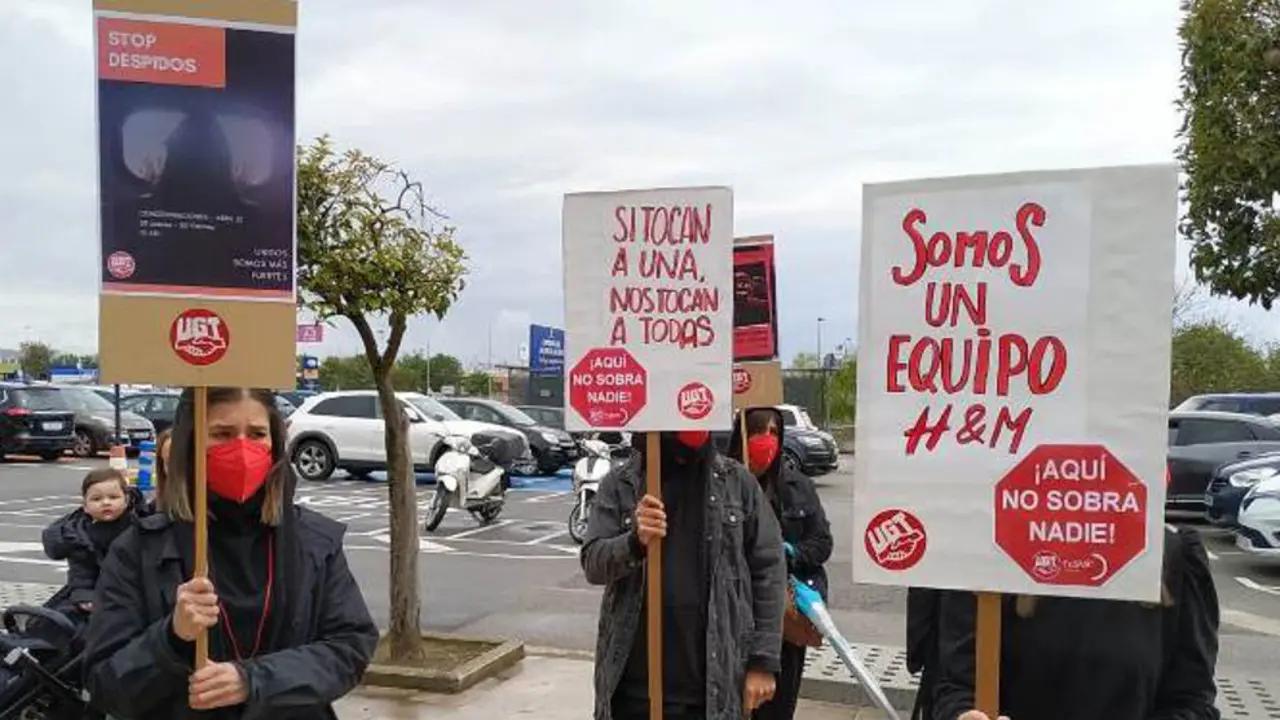 Imagen de la huelga