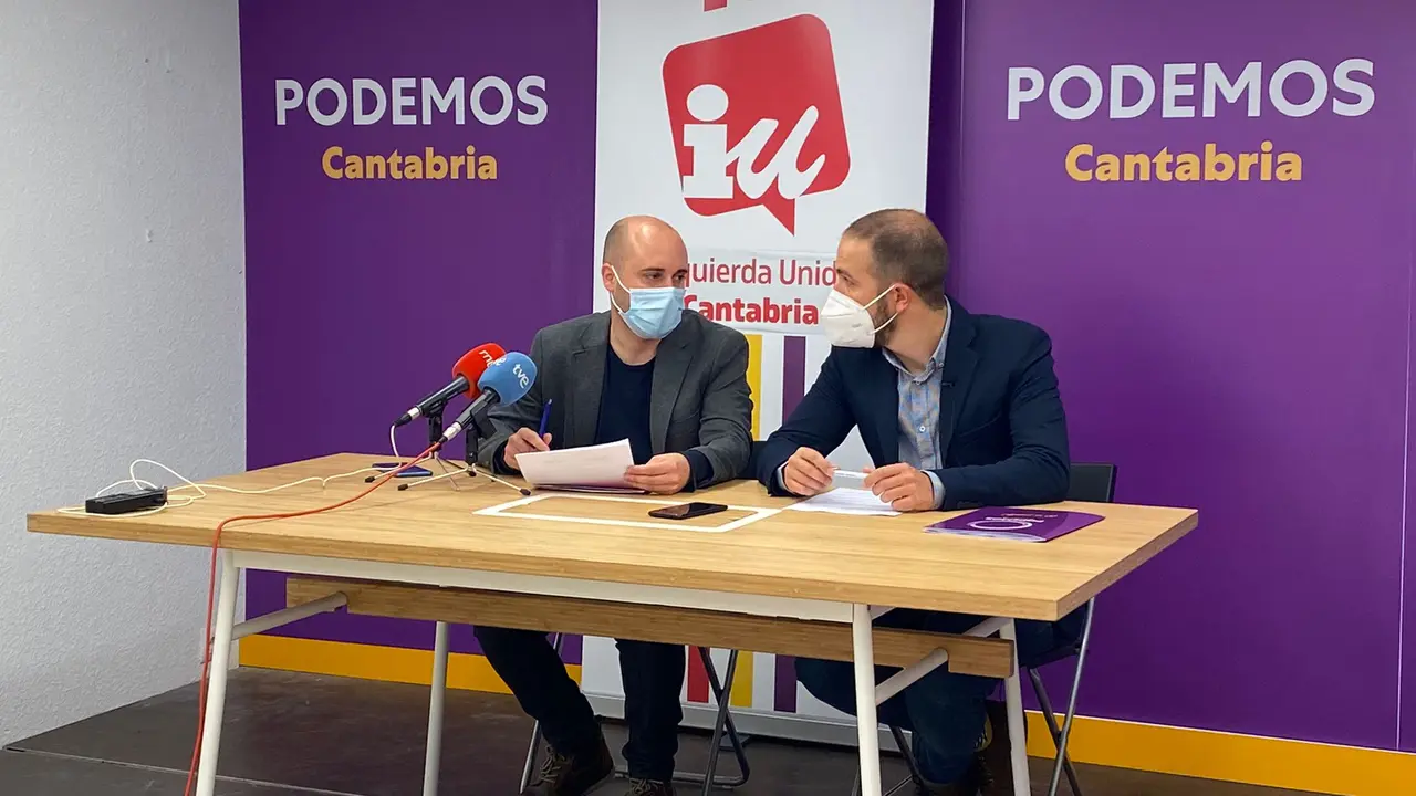 Israel Ruiz Salmón y Luis del Piñal en rueda de prensa | Foto- edc