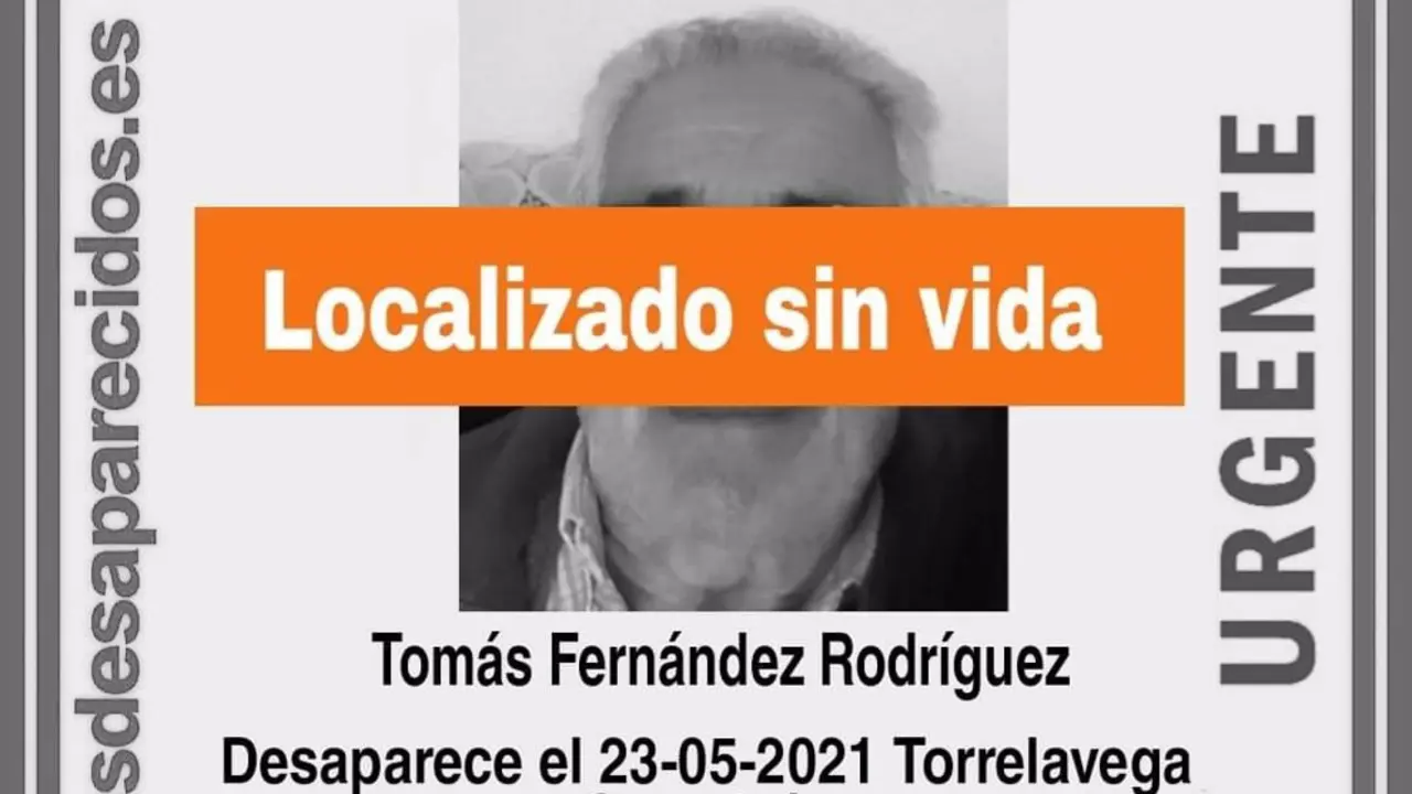 Detalle del cartel difundido por SOS Desaparecido