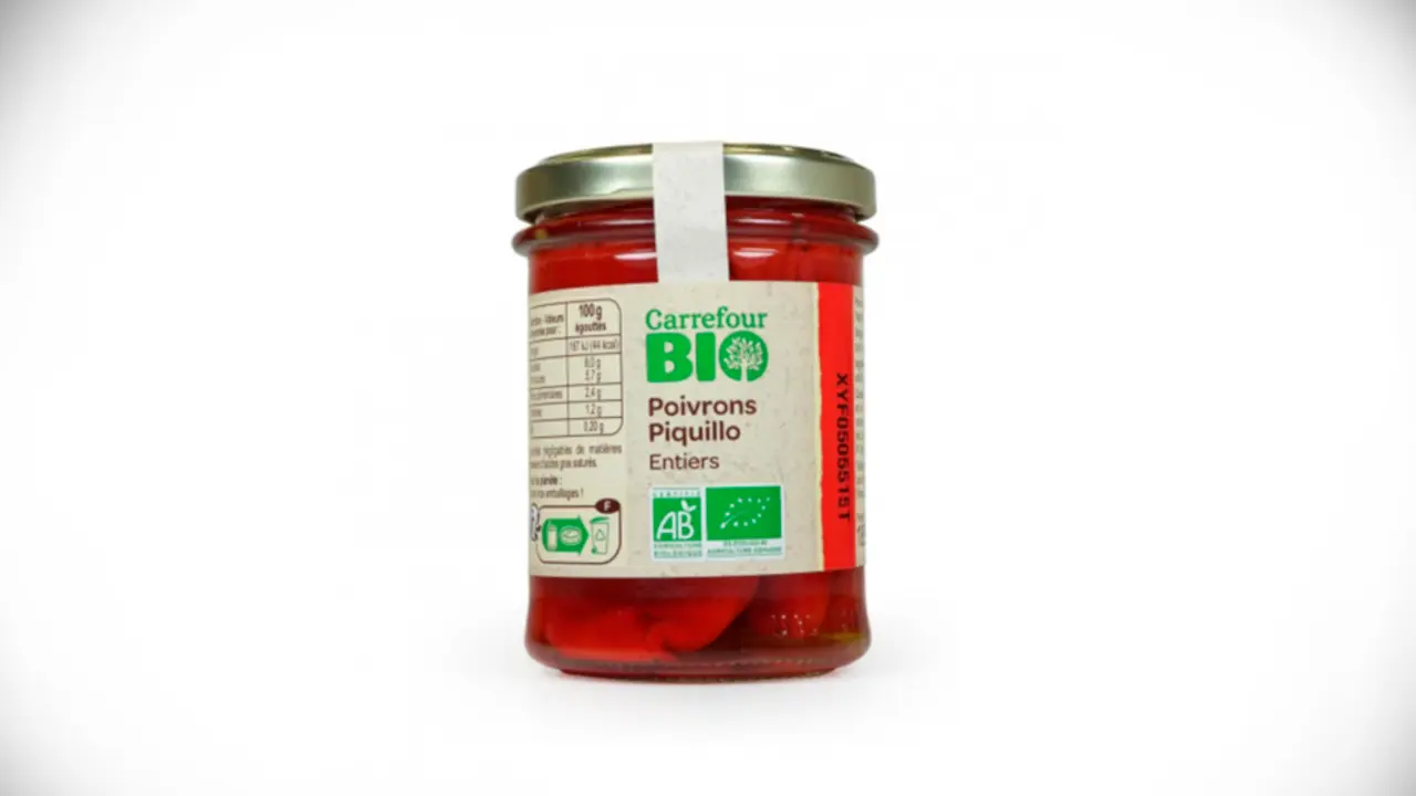 Pimientos del piquillo Carrefour BIO | Foto- carrefour.es