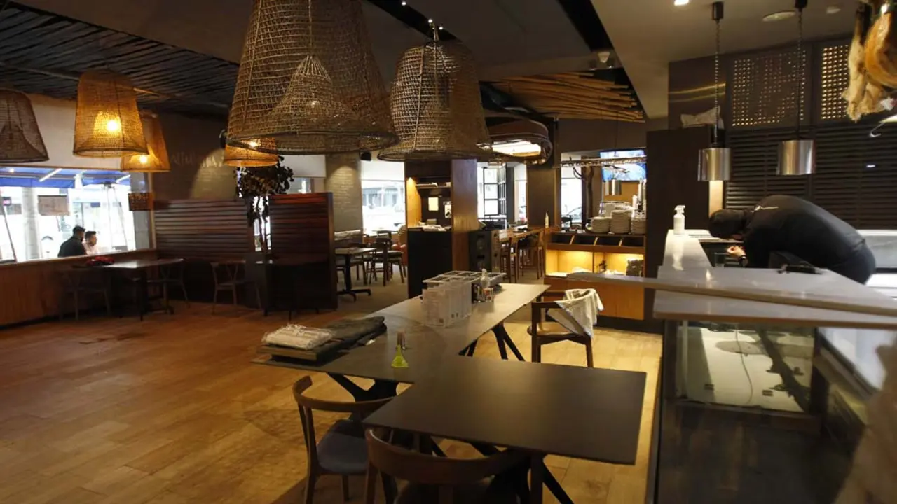 Interior de un restauraurante