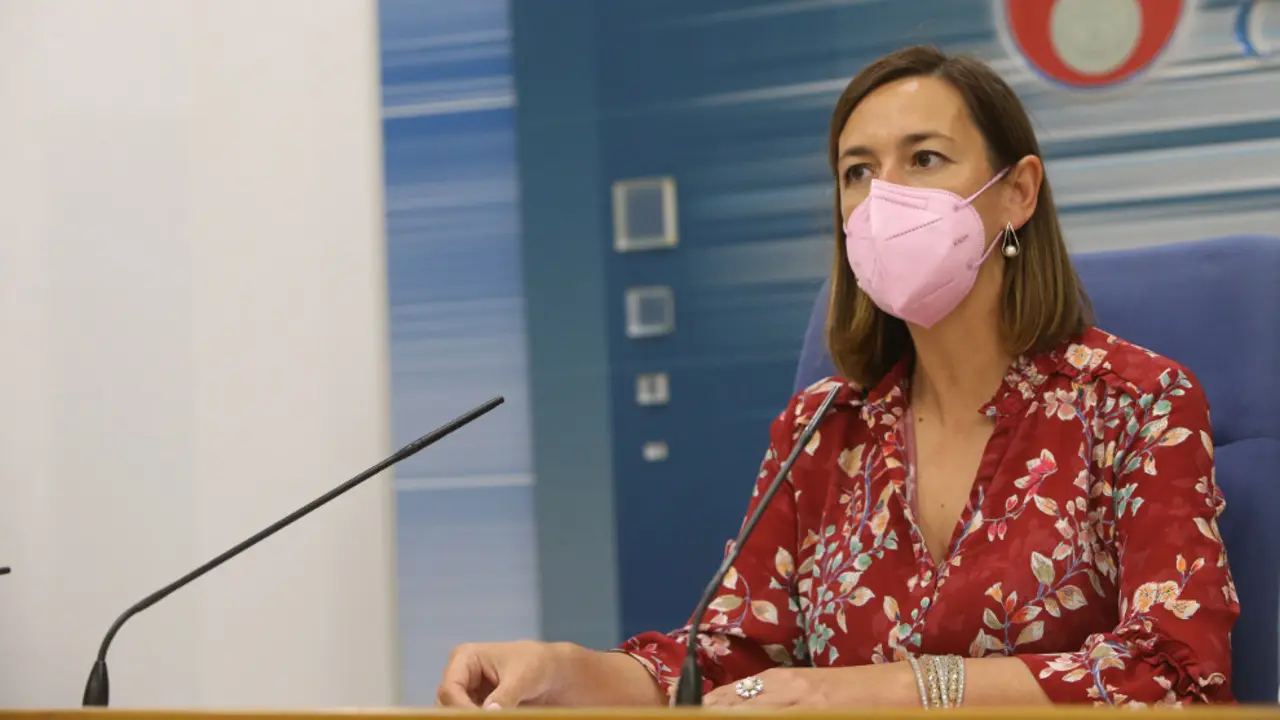 La consejera de Economía y Hacienda, María Sánchez