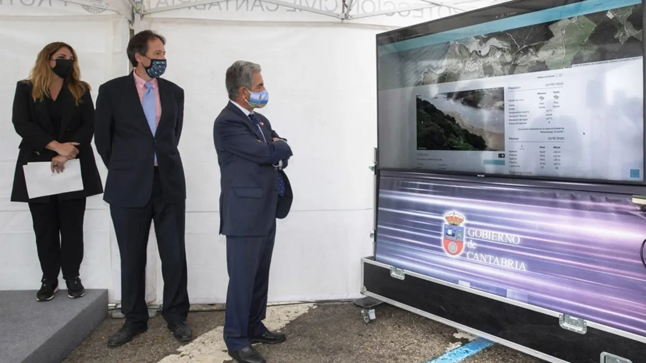 Presentación de la reactivación de la web sobre ocupación de las playas de Cantabria