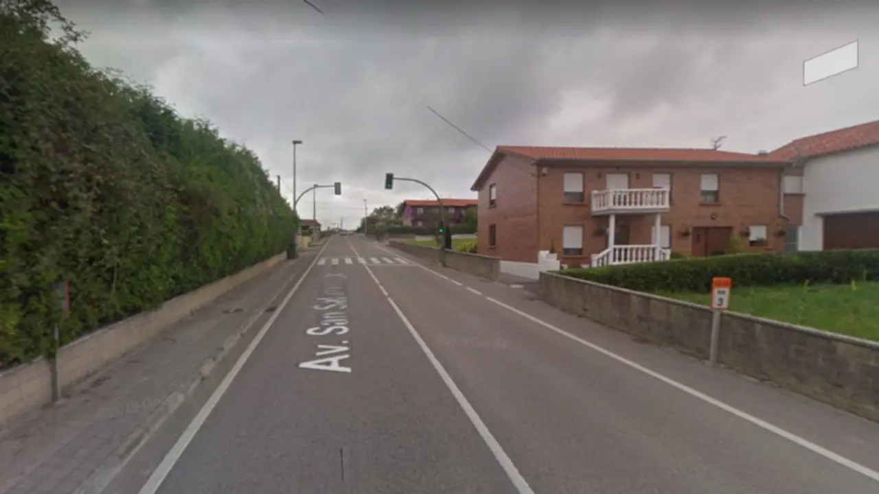 CA-132, a la altura de Hinojedo | Foto- Google Maps