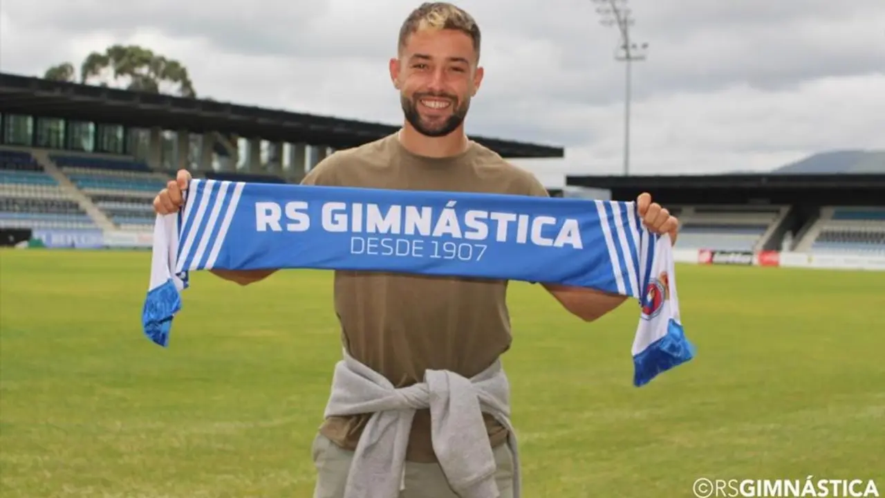 Presentación de Unai Hernández | Foto- RS Gimnástica
