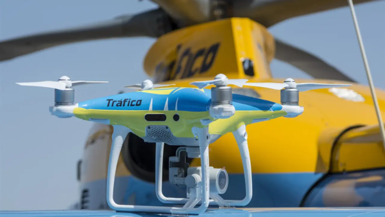 Uno de los drones que utilizará la DGT