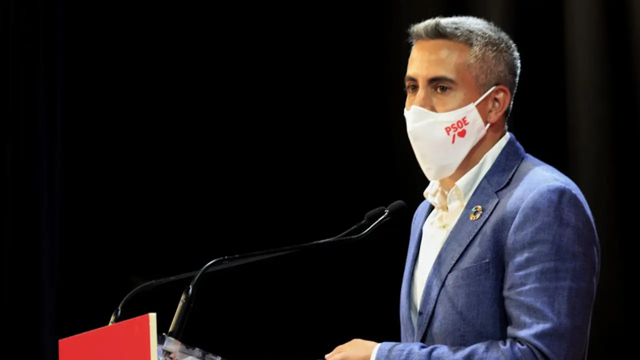 El vicepresidente de Cantabria y secretario general del PSOE en la comunidad autónoma, Pablo Zuloaga