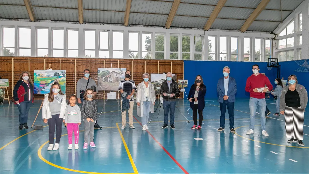 Entrega premios concurso pintura al aire libre de Polanco