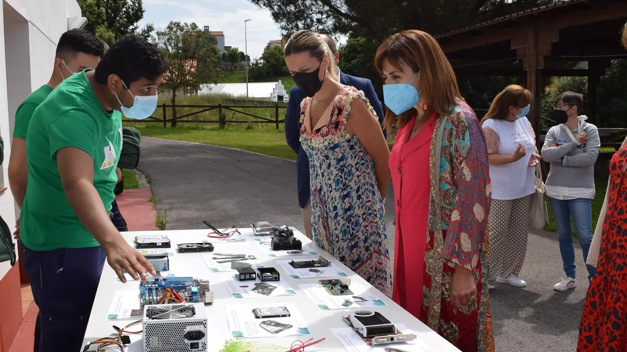 Encuentro de alumnos del Taller de Empleo y de la Escuela Taller