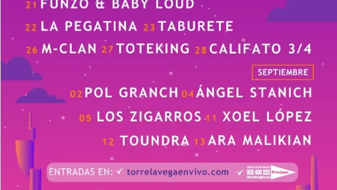 Cartel de Torrelavega en Vivo