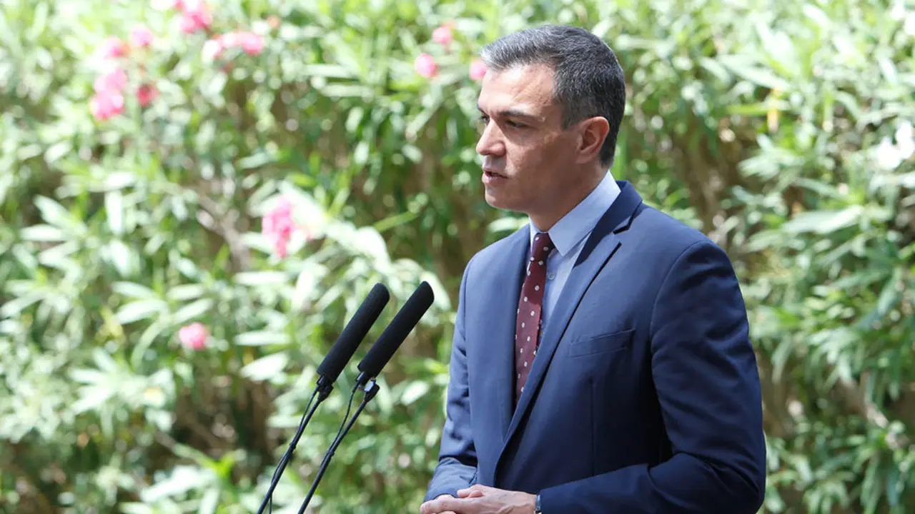 El presidente del Gobierno, Pedro Sánchez
