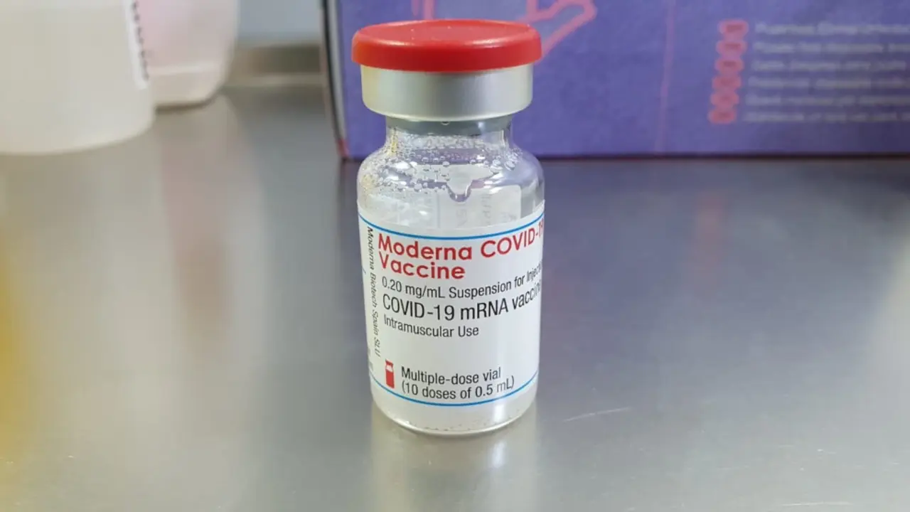 Dosis de la vacuna de Moderna