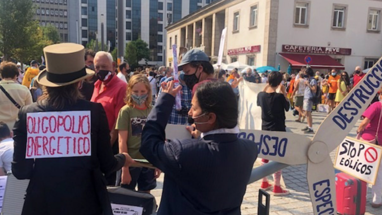Fotografía de la manifestación