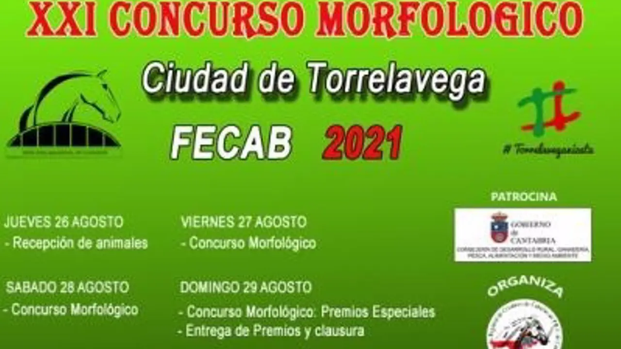 Cartel del Concurso Morfol&oacute;gico Ciudad de Torrelavega