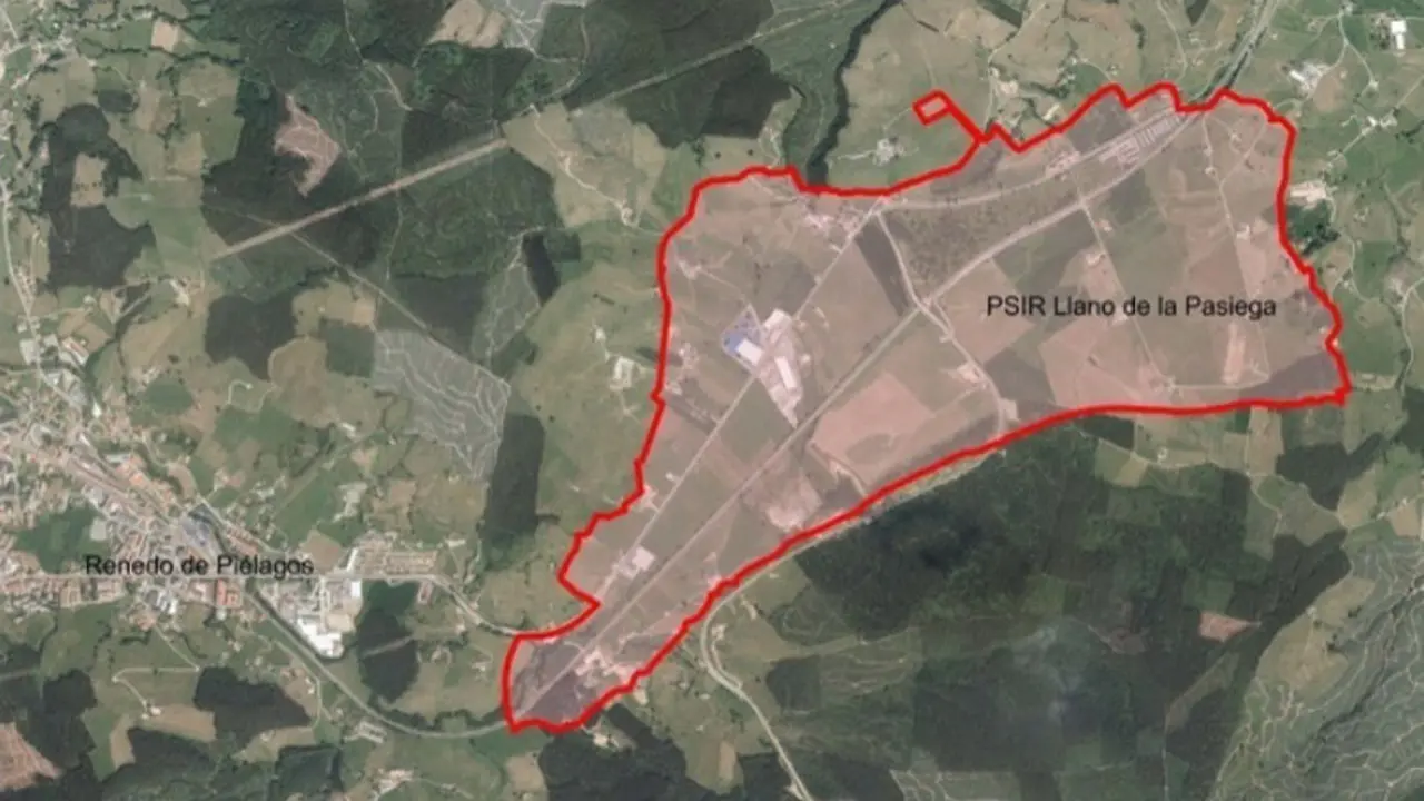  Plano del PSIR de La Pasiega