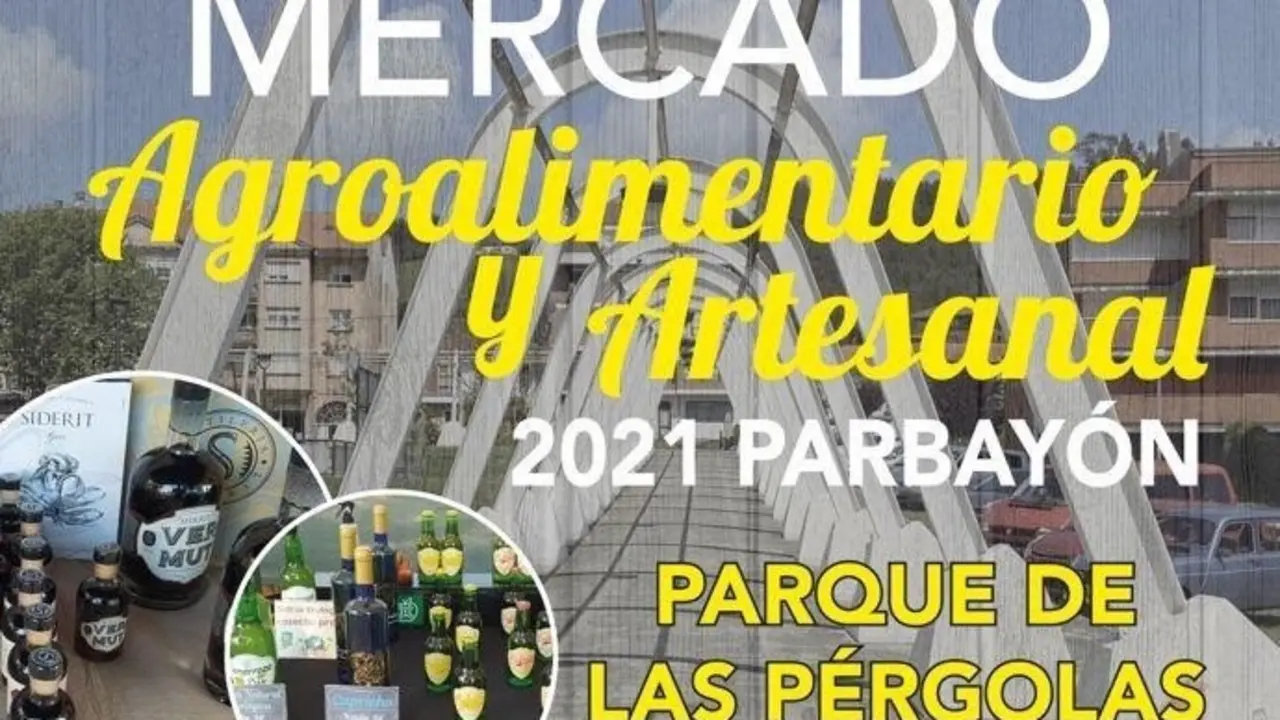 Cartel del Mercado Agroalimentario y Artesanal en Parbay&oacute;n