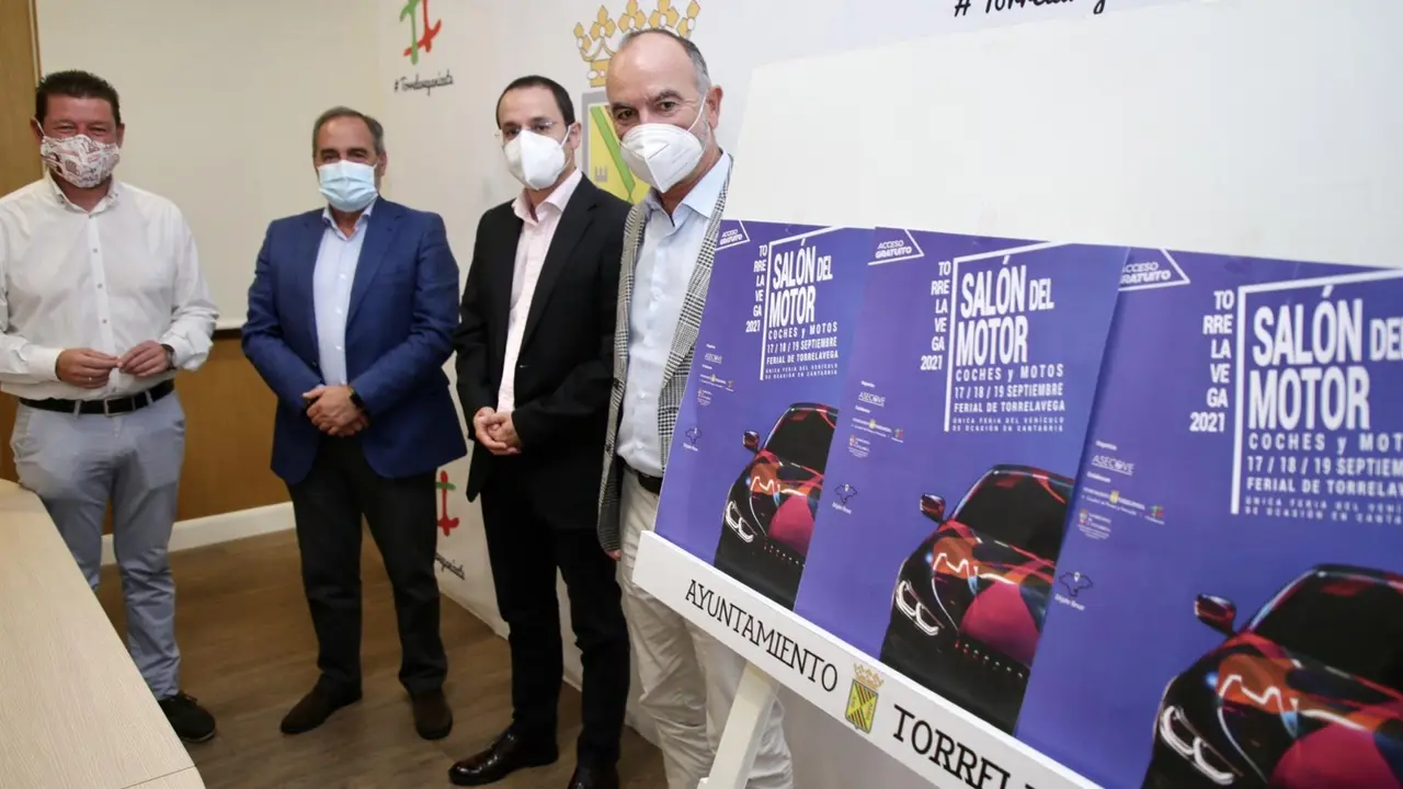 Presentación Salón del Motor que se celebra este fin de semana en Torrelavega