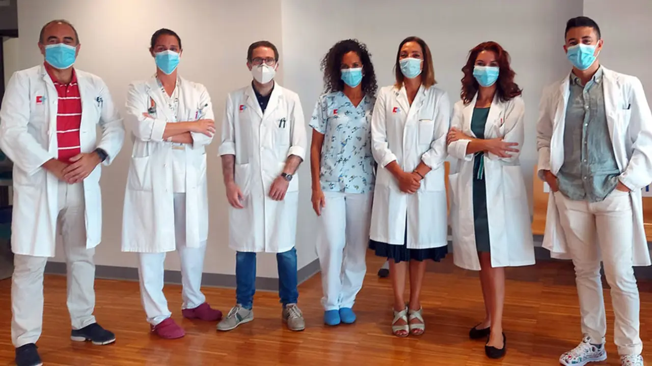 Equipo de investigación que ha trabajado en el estudio sobre lactancia materna