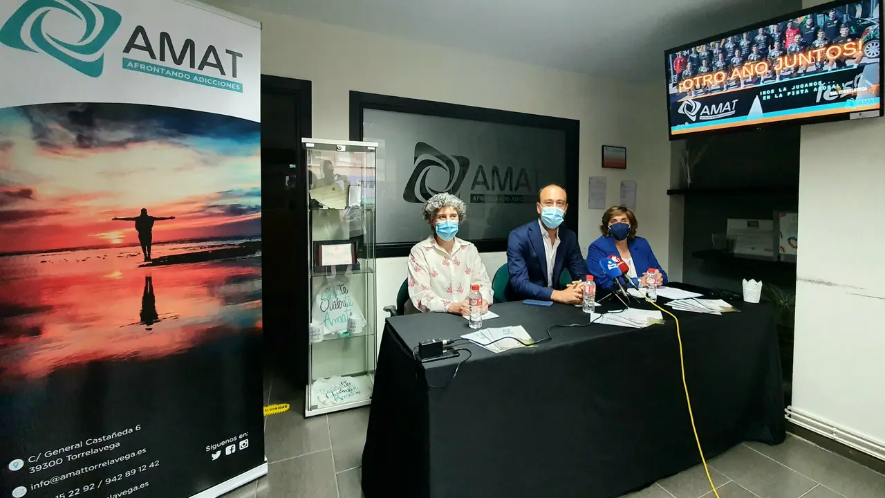 Rueda de prensa de AMAT y el alcalde de Torrelavega