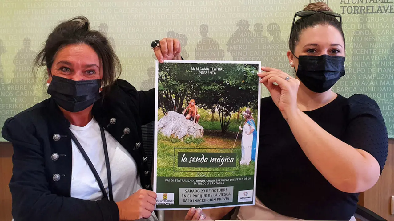 Presentación del paseo teatralizado por La Viesca