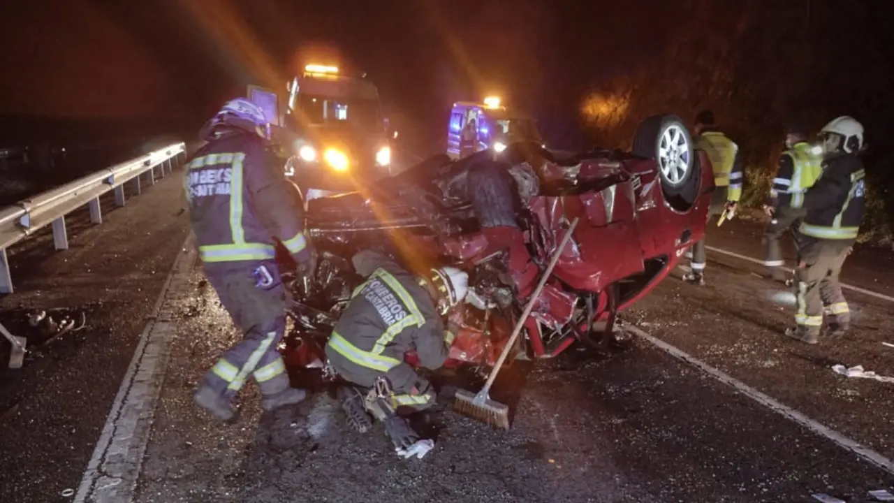 Accidente de tráfico en Cayón