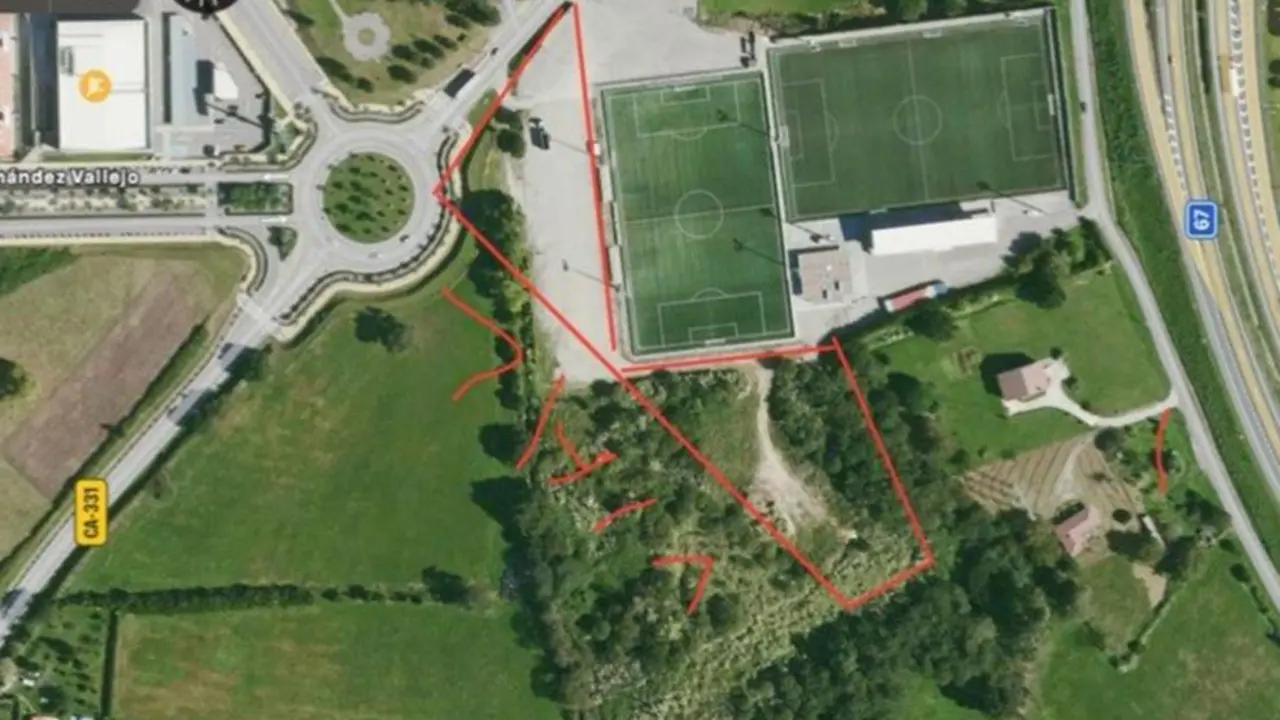 Parcelas donde se ubicarán las piscinas al aire libre