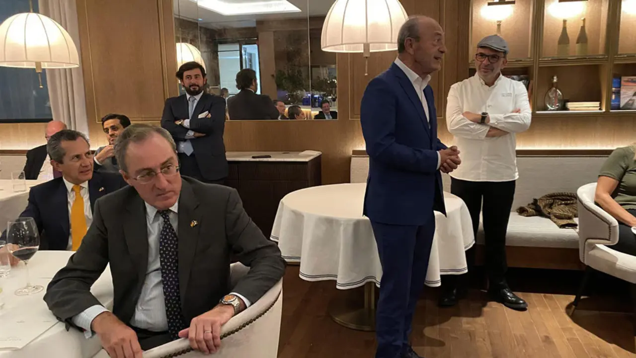 Inauguración del restaurante Amós de Jesús Sánchez